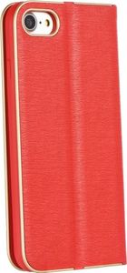 Partner Tele.com Kabura Luna Book do HUAWEI P Smart 2019 czerwony 3