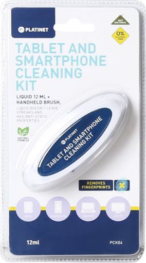 Platinet Zestaw czyszczący płyn + czyścik do ekranów tabletów i smartfonów 5