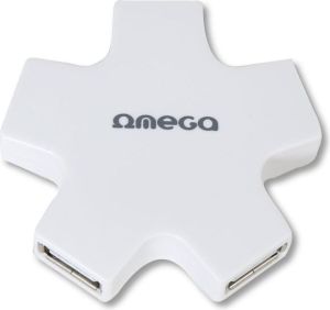 HUB USB Omega 4x USB-A 2.0 (OUH24SW) 1