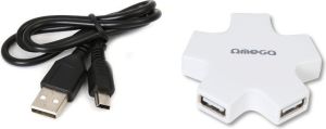 HUB USB Omega 4x USB-A 2.0 (OUH24SW) 2