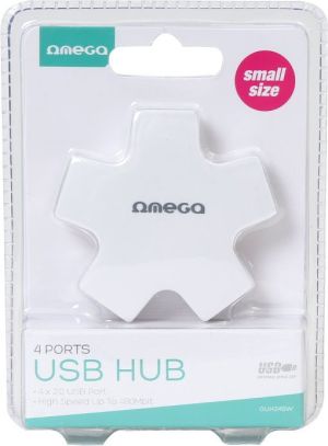 HUB USB Omega 4x USB-A 2.0 (OUH24SW) 3
