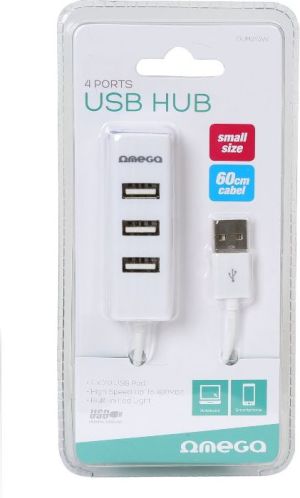 HUB USB Omega 4x USB-A  (OUH243W) 3