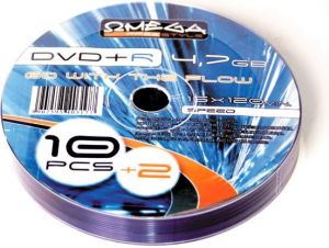 Omega DVD+R 4.7 GB 16x 10 sztuk (OMDF1612+) 1