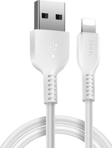 Kabel USB Hoco USB-A - Lightning 3 m Biały (6957531068938) 1