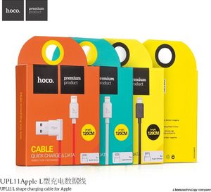 Kabel USB Partner Tele.com HOCO kabel USB do iPhone Lightning 8-pin kąt 90 stopni UPL11 1 metr czarny 2