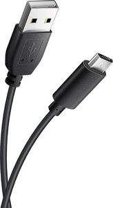 Kabel USB Partner Tele.com USB-A - microUSB 1.2 m Czarny 1