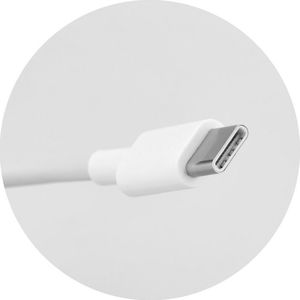 Kabel USB Huawei USB-A - USB-C 1 m Biały (5901737378576) 2