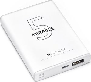 Powerbank Puridea S12 5000mAh Biały 2