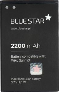 Bateria Partner Tele.com Bateria do Wiko Sunny 3 2200 mAh Li-Ion Blue Star 1