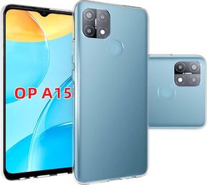 TelForceOne Etui 1 mm Oppo A15 transparentne 2