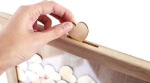 Graine Creative Pamiątkowa Ramka z drewna Miłość 4