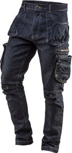 Neo Spodnie robocze 5-kieszeniowe DENIM, rozmiar XXXL 1