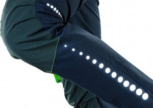 Neo Spodnie robocze PREMIUM, niebiesko-zielone, r. XL (81-226) 6