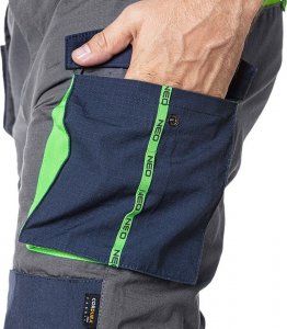 Neo Spodnie robocze PREMIUM, 100% bawełna, ripstop, rozmiar S 4