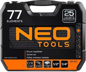 Zestaw narzędzi Neo 77 el. (08-915) 7