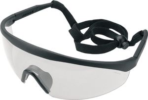 Neo Okulary ochronne (Okulary ochronne, białe, regulowane zauszniki, klasa odporności F) 1
