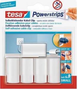 Organizer Tesa Otulina na przewody Biały 5 sztuk  (58035-00016-01) 2