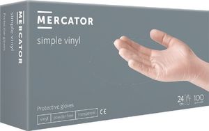 Mercator Medical MERCATOR simple vinyl (PF) 100 szt. 1