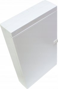 Sabaj Szafa multimedialna natynkowa Multialfa plastikowa 310x530x105mm białe drzwi, zatrzask MULTIALFA 530 BD 5-014MULTIALFA 530 BD 2