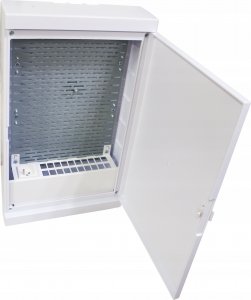 Sabaj Szafa multimedialna natynkowa Multialfa plastikowa 310x530x105mm białe drzwi, zatrzask MULTIALFA 530 BD 5-014MULTIALFA 530 BD 3