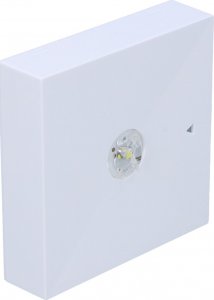 AWEX Oprawa awaryjna LV3N IP20 LED 1W (opt. road) 1h jednozadaniowa biała LV3N/R/1W/B/1/SE/X/WH 2