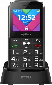 Telefon komórkowy myPhone Halo C Dual SIM Czarno-srebrny 1