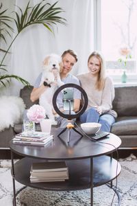 Lampa pierścieniowa Kodak LED Ring Light Selphie 10 SL001 + Statyw Pilot Czarny 4