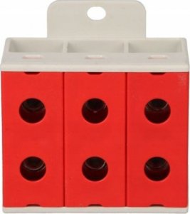 Incobex Złączka szynowa 3-torowa 35mm2 czerwona ZGX-3x35 czerwona ENE-00181 4