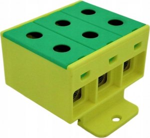 Incobex Złączka szynowa 3-torowa 50mm2 szara ZGX 3x50 żółto-zielona wer2 ENE-00209 2