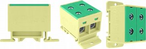 Incobex Złączka szynowa 2-torowa 35mm2 żółto-zielona ZGX-2x35 żółto-zielona ENE-00172 7
