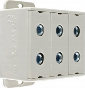 Incobex Złączka szynowa 3-torowa 35mm2 szara ZGX-3x35 szara ENE-00168 2