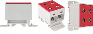 Incobex Złączka szynowa 2-torowa 35mm2 czerwona ZGX-2x35 czerwona ENE-00170 4
