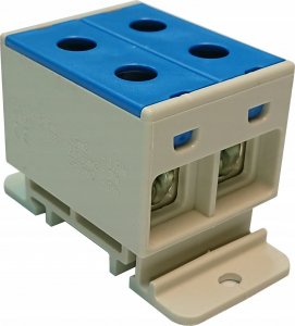 Incobex Złączka szynowa 2-torowa 35mm2 niebieska ZGX-2x35 niebieska ENE-00171 2