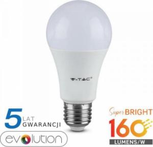 V-TAC Żarówka LED 9,5W E27 A60 3000K 1521lm 200st. 160lm/w Ciepła Biała A++ 2809 1