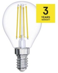 Emos Żarówka LED Filament Mini Globe 6W E14 Ciepła Biel (Z74237) 6