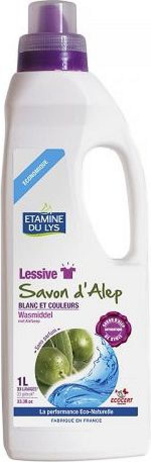 Etamine du Lys płyn do prania dla osób o wrażliwej skórze z oryginalnym mydłem z Aleppo 1 l (EDL04916) 1