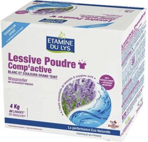 Etamine du Lys Proszek do prania tkanin białych i o trwałych kolorach organiczna lawenda, 4 kg (EDL06150) 1