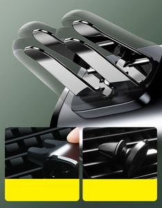 Baseus Uchwyt zaciskowy do samochodu Steel Cannon SUGP-0S 14