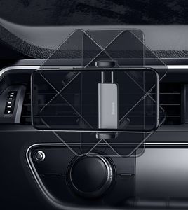 Baseus Uchwyt zaciskowy do samochodu Steel Cannon SUGP-0S 17