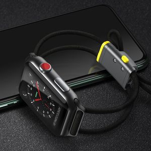 Baseus Pasek Baseus Lets Go do Apple Watch 3/4/5 42 mm / 44 mm (szaro-żółty) 13