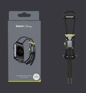 Baseus Pasek Baseus Lets Go do Apple Watch 3/4/5 42 mm / 44 mm (szaro-żółty) 22