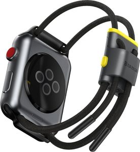 Baseus Pasek Baseus Lets Go do Apple Watch 3/4/5 42 mm / 44 mm (szaro-żółty) 3