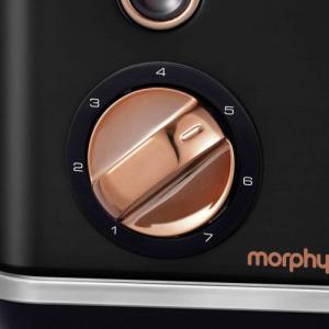 Toster Morphy Richards Rosegold, Czarny, 222016 2