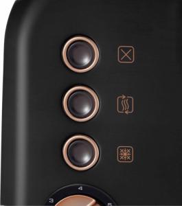 Toster Morphy Richards Rosegold, Czarny, 222016 4