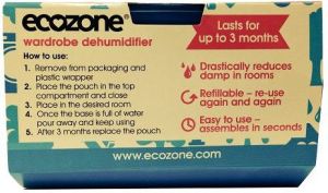 Ecozone Naturalny Osuszacz Powietrza, 3 miesiące (ECZ06344) 3