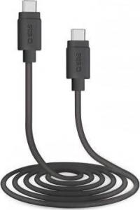 Kabel USB SBS Mobile USB-C - USB-C 1.5 m Czarny (JAB-6825326) 1