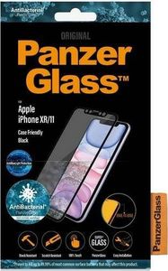 PanzerGlass PanzerGlass E2E Anti-Blue iPhone 11/Xr Case Friendly AntiBacterial Microfracture czarny/black () - PAN000250 3