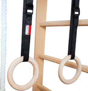 BenchK Akcesoria do ćwiczeń w kolorze naturalnego drewna (A204) 4