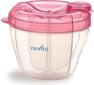 Nuvita Pojemnik na mleko, 4 przegródki Różowy (NUV1461P) 1