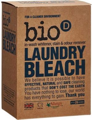 Bio-D Laundry Bleach - Odplamiacz, Wybielacz, Eliminator Zapachów, 400g (BIO06549) 1